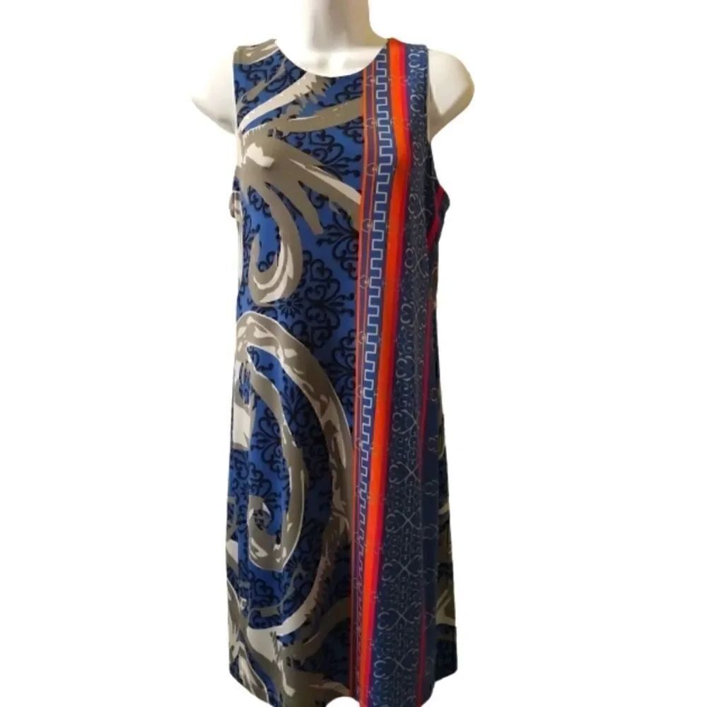 analili sleeveless tank dress colorful size M
